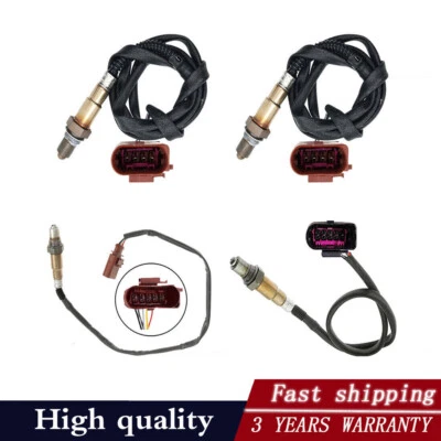 4pcs Up+Down Oxygen Sensor For 2013-2018 Audi S6 S7 S8 2014-18 RS7 4.0L V8 Turbo - Image 1 of 4