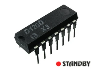 4pcs SN7420 DIP14, RFT D120D, Dual 4-Input NAND Gate - Bild 1 von 1
