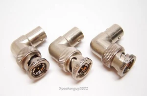 3 Pcs / TEI Right Angle BNC Adapters / 14949 -- CN1 - Picture 1 of 3