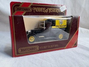 Matchbox Y-5 1927 Talbot Van "Dunlop" - Picture 1 of 6