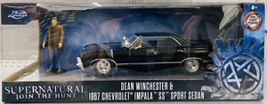Jada SUPERNATURAL JOIN THE HUNT Dean Winchester & '67 IMPALA SS SEDÁN DEPORTIVO 1/24 - Imagen 1 de 3