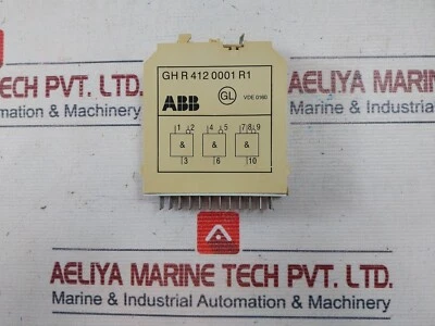 ABB Gh R 412 0001 R1 Delay Relay Module - Image 1 of 4