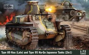 IBG Models 1/72 Type 89 I-Go "Kō" Late Medium Tank & Type 95 Ha-Go Light Tank - Picture 1 of 1