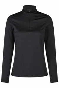 Pikeur Zip Shirt mujer manga larga camiseta funcional black Selection HW 2024 - Imagen 1 de 4