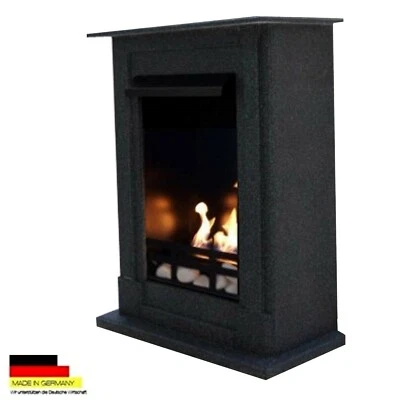 Etanolo Firegel Caminetti  Camino Chimenea Fireplace Madrid Deluxe Granito nero - Immagine 1 di 4