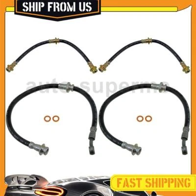 4x Kit de manguera de freno Dorman línea delantera trasera para Geo Metro 1992-1994 1,3 L Foto 1 de 4