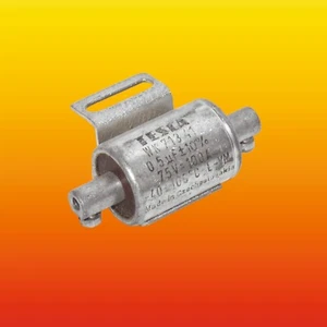 CONDENSADOR DE SUPRESIÓN 0,5 UF 10% 75VDC 100A TESLA WK71341 - Imagen 1 de 3