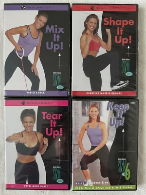 NEW Beachbody Debbie Siebers SLIM IN 6 Series Lot of 4 DVDs - Sealed - Image 1 of 2