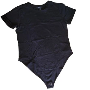 Body nero Forever 21 manica corta basic casual taglia M - Foto 1 di 3