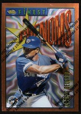 1996 Finest Carlos Delgado #30 PHENOMS Baseball  Toronto Blue Jays
