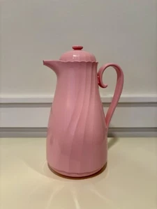 Jarra térmica vintage rosa art deco para servir agua de café - Imagen 1 de 10