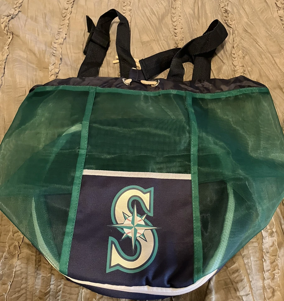 SEATTLE MARINERS Baseball SGA Cooler MLB Tote Bag FREE SHIPPING - Image 1 of 2