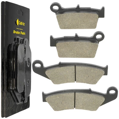 Caltric Front and Rear Brake Pads for Kawasaki KX450 KX450F 2006-2019 - Image 1 of 4