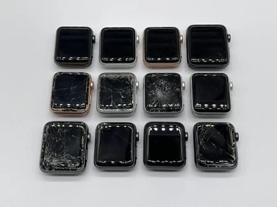 Joblot Of 12 Apple Watches - FAULTY - See Description - Image 1 of 4