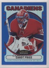 2021-22 O-Pee-Chee Platinum Retro Rainbow Blue /199 Carey Price #R-54