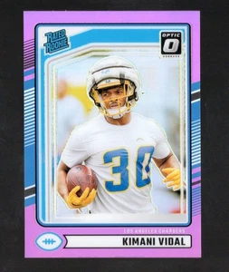 Kimani Vidal 2024 Donruss #355 Optic Rated Rookies Preview Pink - Bild 1 von 2