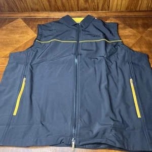 New Stryker Sleeveless Full Zip Vest Mens 2XL Soft Shell Black - Picture 1 of 10