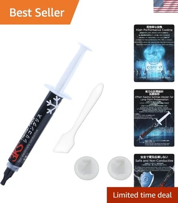 High-Performance 4g CPU Thermal Paste - 12.8W Conductivity & Non-Conductive - Image 1 of 4