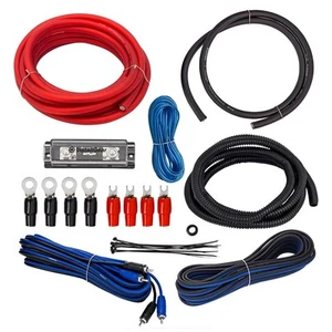 4 Gauge Amp Kit - Amplifier Installation Wiring Set with True Spec Soft Touch... - Picture 1 of 6