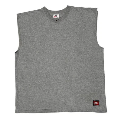 Nike Tank Top - XL Gray Cotton - Image 1 of 4