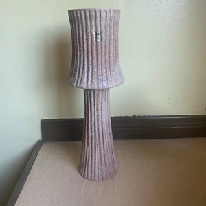 VTG Brutalist Japanese Vase Ikebana Studio Pottery SIGNED Mid Century Toyo RARE - Picture 1 of 15