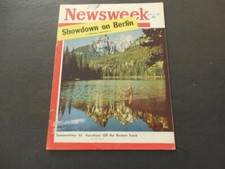 Newsweek Jul 3 1961 Berlin Showdown; Cold War; National Parks           ID:14309