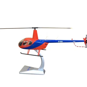 37cm Alloy 1/32 Scale R44 Raven Helicopter Aircraft Model Plane Toy Gift Display - Picture 1 of 13