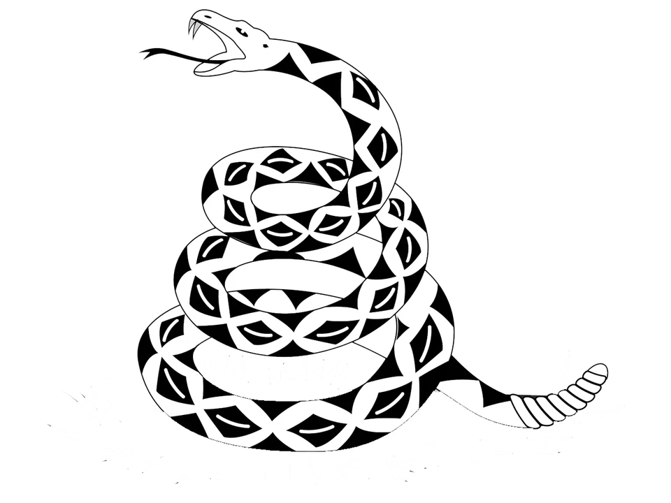 2 Gadsden Flag 2A Dont Tread On Me Snake Stickers Decal Pair Many Sizes Merica - Image 1 of 1