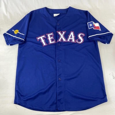 Camiseta deportiva para adultos XL Texas Rangers cinturón 29 botones MLB béisbol ropa clásica Foto 1 de 4
