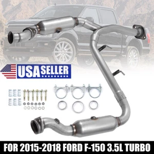 Catalytic Converter for 2015-2019 Ford F150 F-150 3.5L Turbo 52605 70404 - Picture 1 of 15