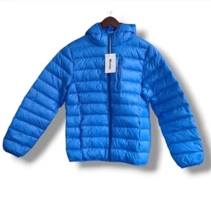 Wantdo Down Puff Coat Jacket Blue Sz 14-16 Outdoors Lightweight - Picture 1 of 8