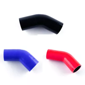 GOMITO CURVO 45 GRADI SILICONE GIUNTO ACCOPPIATORE ACQUA ARIA REFRIGERANTE TUBO TUBO TUBO - Foto 1 di 13