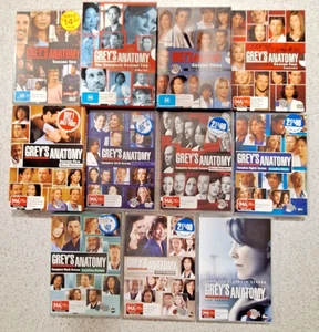 Greys Anatomy  DVD Seasons  1-11 ,  1 2 3 4 5 6 7 8 9 10 11 TV Series Bundle R4 - Picture 1 of 9