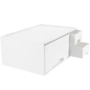 Boîte De Stockage Accrue Rehausseur D'écran D'ordinateur Pour Bureau - Photo 1/12