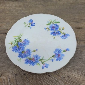 Royal Adderley Forget Born Flower China Cake Plate - Picture 1 of 4