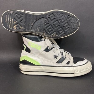 Converse Chuck 70 E260 High Beige-Men 5/Women 7-White/Black/Green-Hi Top 167829C - Picture 1 of 10