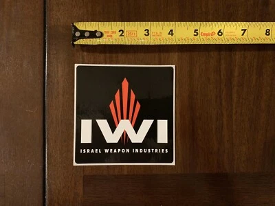 IWI Israel Weapon Industries Hunting Rifle Firearm Sticker/Decal Approx 4"