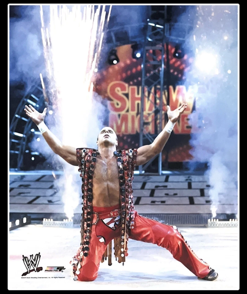 WWE SHAWN MICHAELS LICENCIA OFICIAL 8X10 ORIGINAL LUCHA LIBRE FOTO ARCHIVO 6 Foto 1 de 1