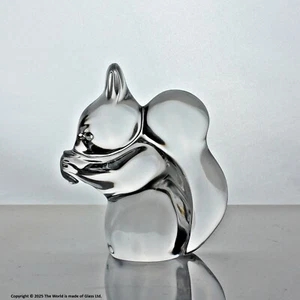 Villeroy & Boch lead crystal squirrel figurine - Picture 1 of 6