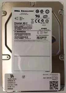 Seagate Dell EqualLogic 600GB 3.5" SAS Server Drive 10K RPM 6Gbps - ST3600002SS - Picture 1 of 4