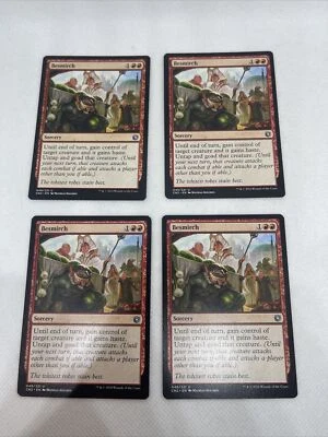 MTG 4x Besmirch Conspiracy: Take The Crown LP Regular FREE SHIPPING - Image 1 of 2