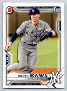 2021 Bowman Draft #BD87 Cooper Bowman (ref 217277) - Picture 1 of 2