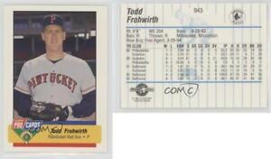 1994 Fleer ProCards Minor League Todd Frohwirth #943