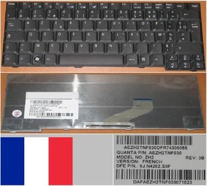 Keyboard AZERTY French Acer TM3000 3000 ZH2 9J.N4282.S0F AEZH2TNF030 Black - Picture 1 of 1