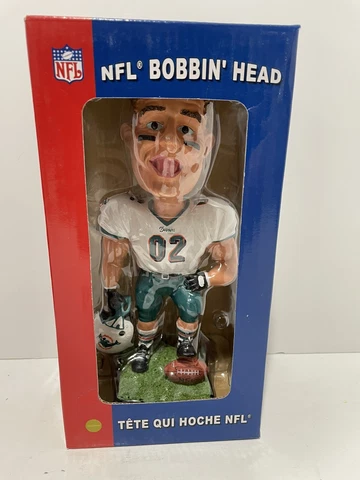 RARE Miami Dolphins Bobbin’ Head Figurine Bobblehead Elby Gifts NFL Canada Cover
