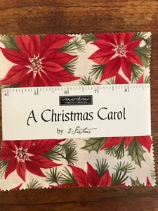 A Christmas Carol Charm Pack by Moda Fabrics - Picture 1 of 9