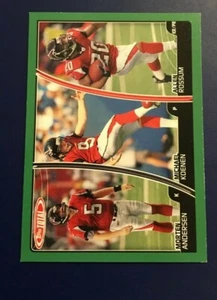 2007 Topps Total # 183 Morten Anderson, Michael Koenen, Rossum Atlanta Falcons - Imagen 1 de 2