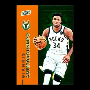 Convención Nacional Panini 2022 Giannis Antetokounmpo Insertos Naranja #N9/199 - Imagen 1 de 2