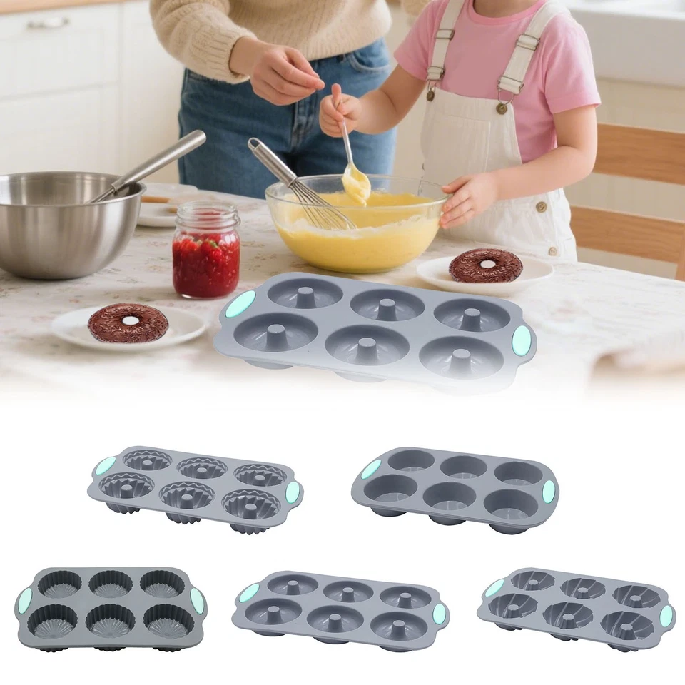 Molde de hielo para guirnalda, moldes para bricolaje de 6 orificios, fácil de usar y limpiar, molde para congelador de fácil liberación Foto 1 de 4