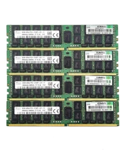 128GB (4x32GB) 4DRx4 PC4-2133P-LD1 SKhynix HMA84GL7AMR4N -TF TE AC 752372-081 - Zdjęcie 1 z 2